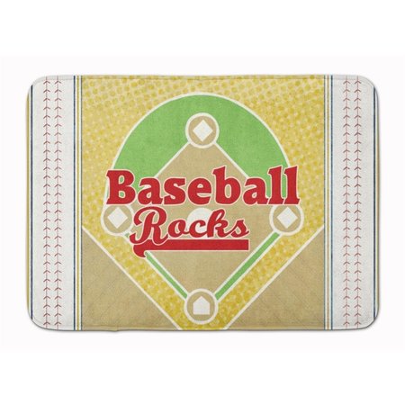 MICASA Baseball Rules Machine Washable Memory Foam Mat MI231218